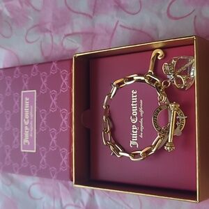 Juicy Couture Gold Charm Bracelet